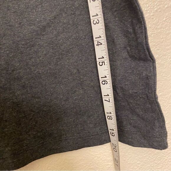 Everlane The Box Cut Essential organic Cotton dark gray crew tee minimalist XS - Picture 6 of 8